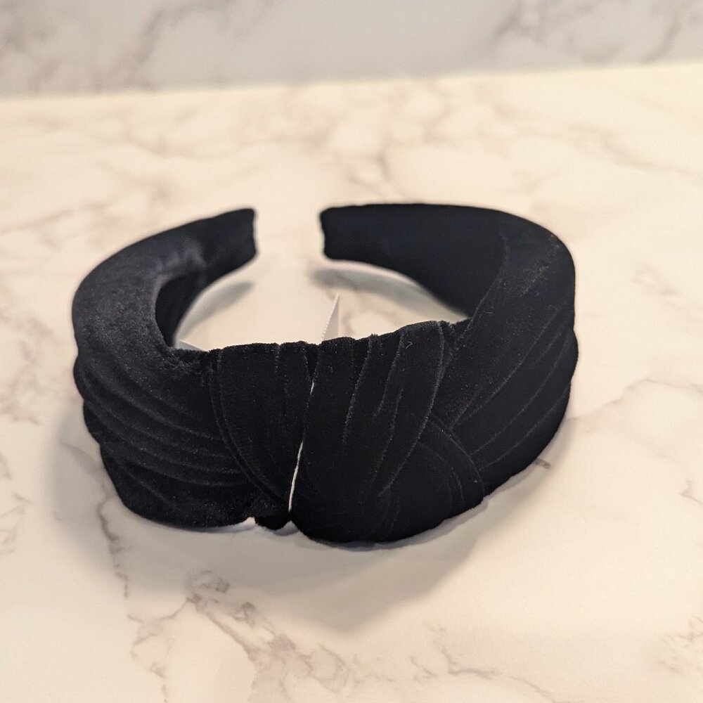 J.Crew Velvet Knot Headband - Picture 5 of 7